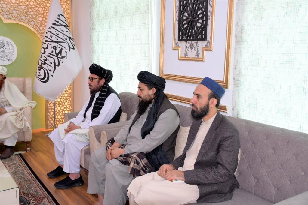 وزیر ارشاد، حج و اوقاف، مستشار قنسولی سفارت عربستان سعودی در کابل را به حضور پذیرفت 