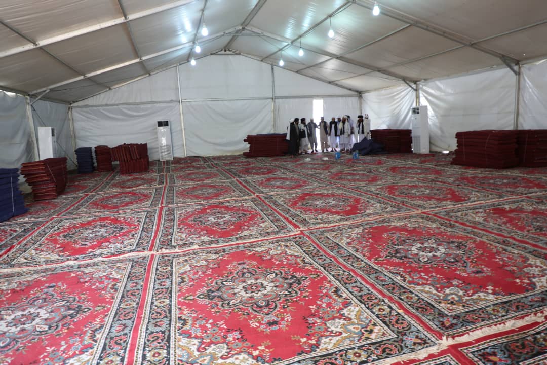 دیدار وزیر ارشاد، حج اوقاف ورئیس عمومی بعثه حج افغانستان از مخیمات منا و عرفات