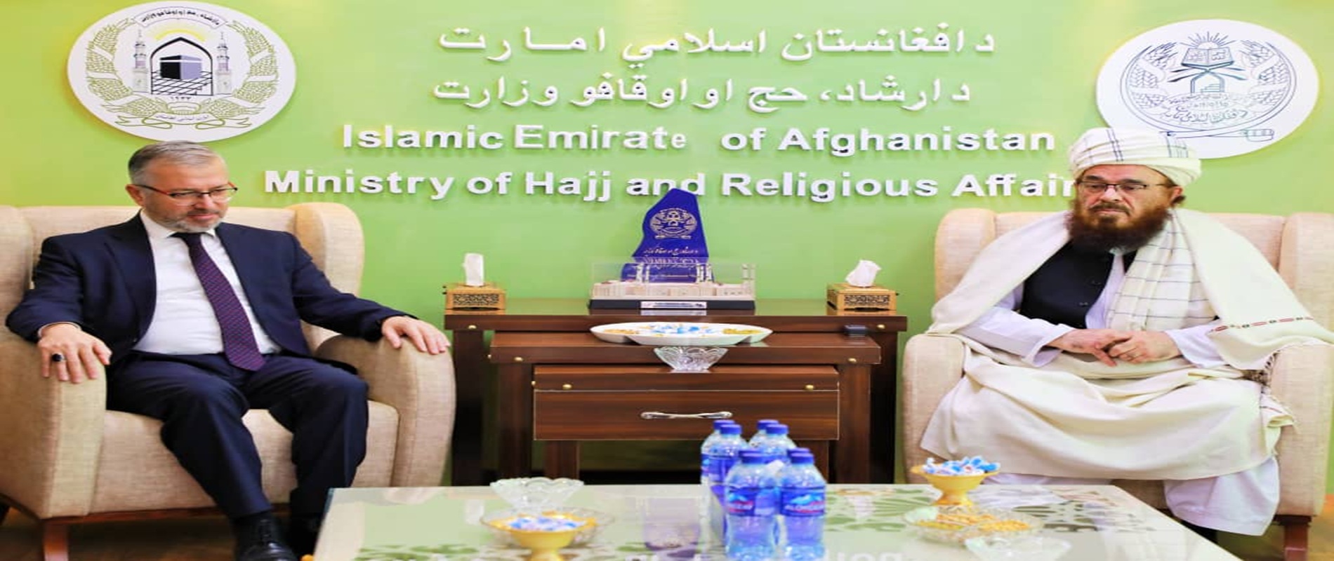 وزیر ارشاد، حج و اوقاف با هیئت بلند رتبه اداره امور دینی کشور ترکیه دیدار کرد