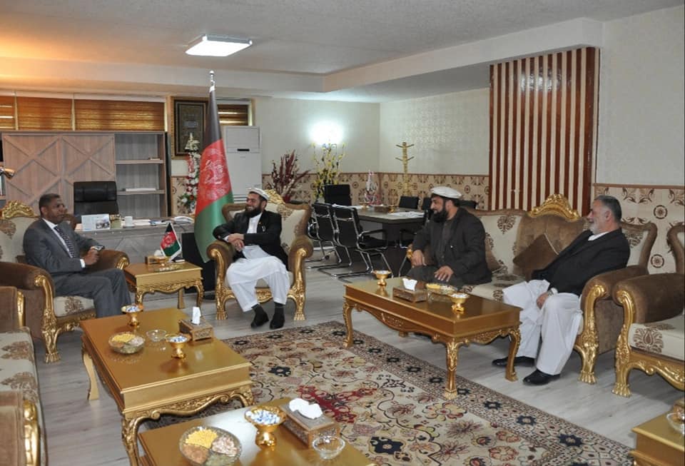 ملاقات با سفیر عربستان سعودی در کابل 