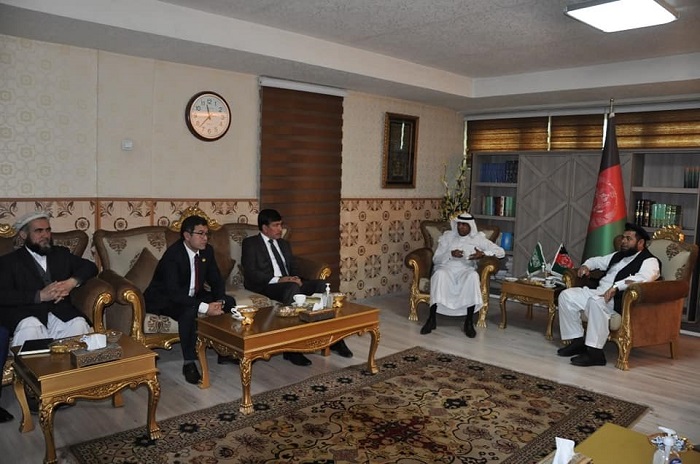وزیر ارشاد، حج واوقاف با سفیرکشورعربستان سعودی ملاقات به عمل آورد 