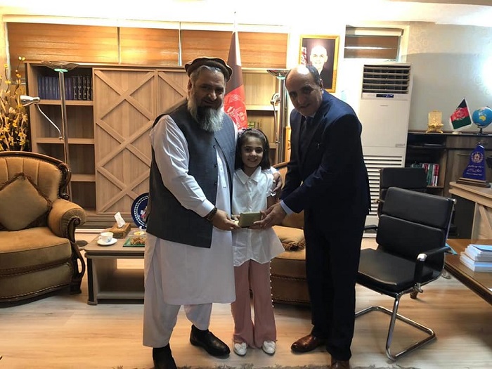 ملاقات سرپرست وزیر ارشاد حج و اوقاف با انجمن گنگان در کابل 
