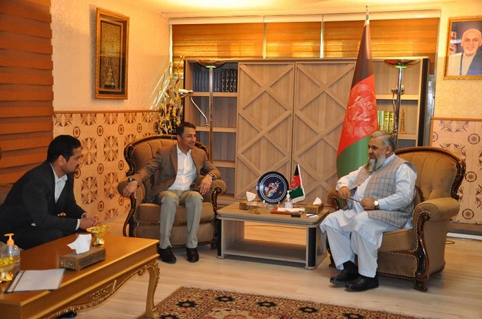 دیدار سرپرست وزارت ارشاد، حج واوقاف با رئیس عمومی امنیت ملی جمهوری اسلامی افغانستان.