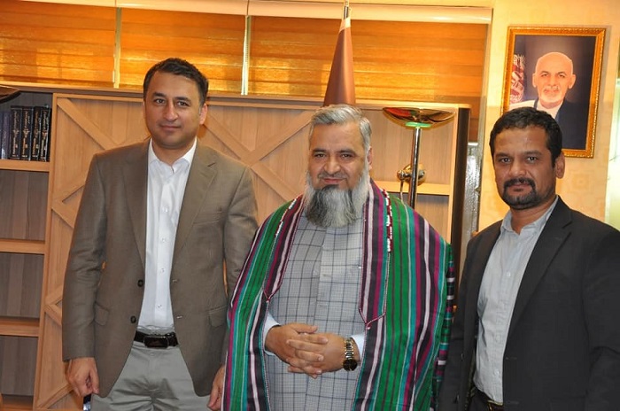 دیدار سرپرست وزارت ارشاد، حج واوقاف با رئیس عمومی امنیت ملی جمهوری اسلامی افغانستان.