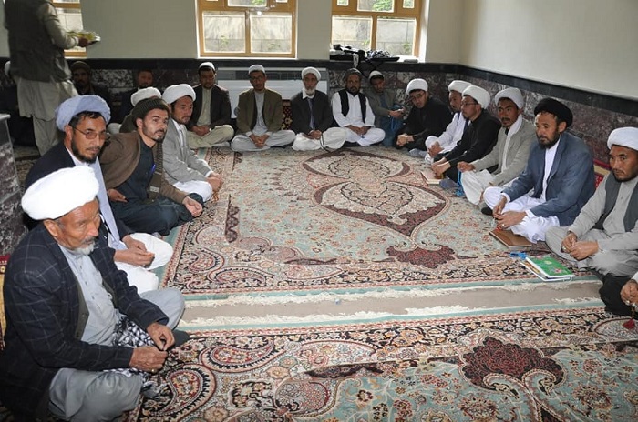دیدار سرپرست وزارت ارشاد، حج و اوقاف از مدرسه دارالمعارف اهل بیت در کابل