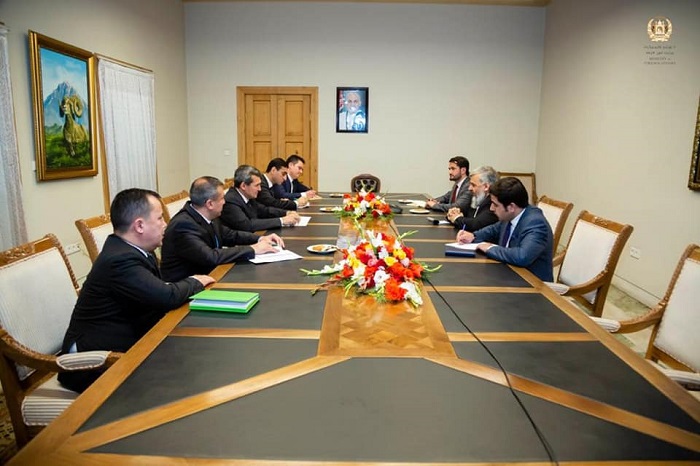 د ارشاد، حج او اوقافو وزیر د ترکمنستان د بهرنیو چارو له وزیر سره وکتل