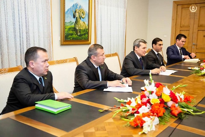 د ارشاد، حج او اوقافو وزیر د ترکمنستان د بهرنیو چارو له وزیر سره وکتل