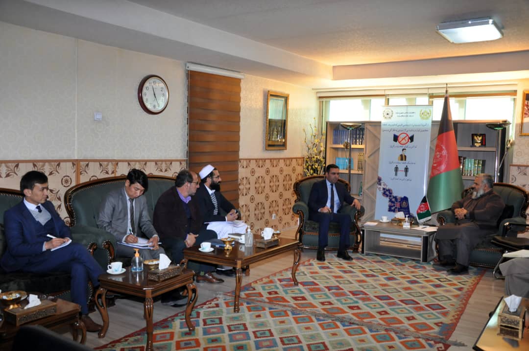 ملاقات جلالتماب وزیر ارشاد حج و اوقاف با وزیر دولت در امور شهدا و معلولین.
