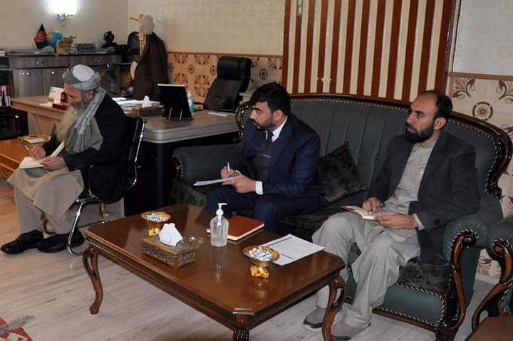 ملاقات جلالتماب وزیر ارشاد حج و اوقاف با وزیر دولت در امور شهدا و معلولین.