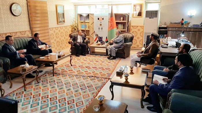 ملاقات تعارفی سفیر کشور مصر با وزیر ارشاد، حج واوقاف 