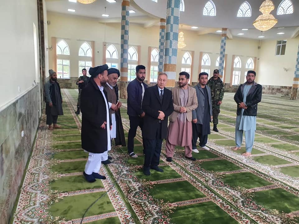 افتتاح مسجد جامعه ابوذرغفاری در مرکز ولایت سر پل 
