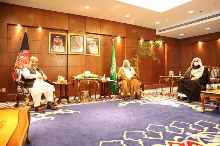 Meeting of the Minister of MOHIA with the Minister of Islamic Affairs of Saudi Arabia
