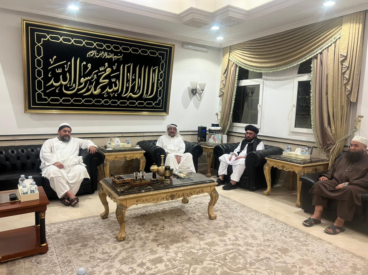 A Meeting Of The MOHIA Delegation In Makkah With The Officials Of The South Asia Institute