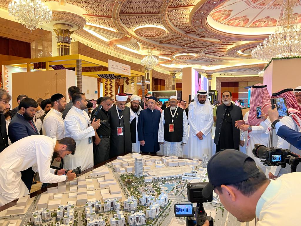 The visit of the Minister of MOHIA to the Exhibition of the Great Hajj Conference in Jeddah, Saudi Arabia