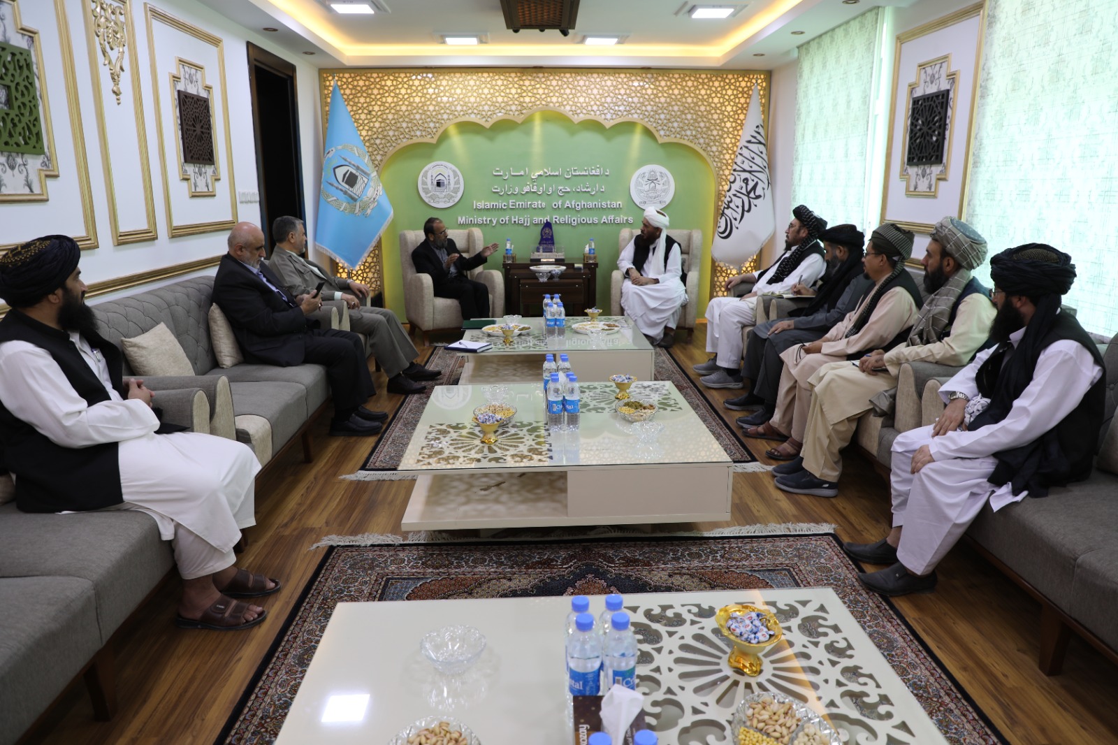 وزیر ارشاد، حج و اوقاف با معاون سفارت ایران در کابل ملاقات نمود