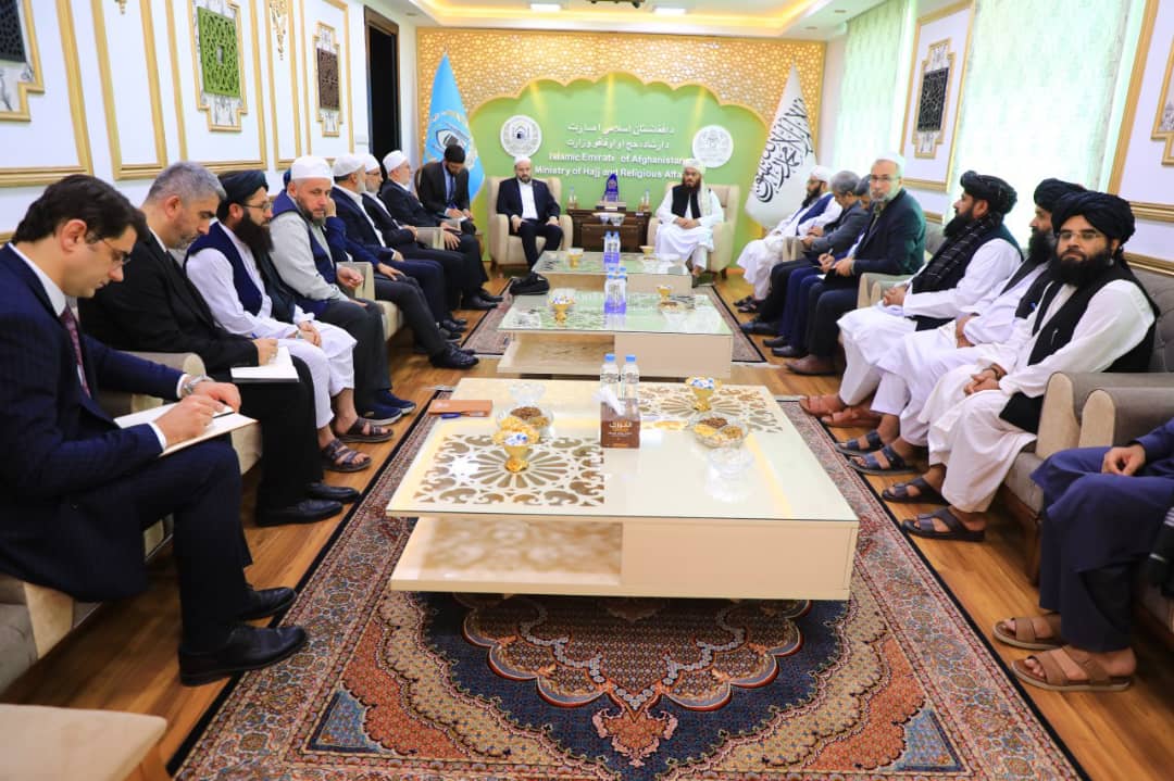 Meeting of the Minister of MOHIA with Senior Officials of Religious Affairs from Turkey.