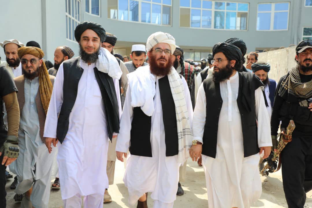 The Minister of MOHIA inaugurated a large commercial market in Nangarhar province