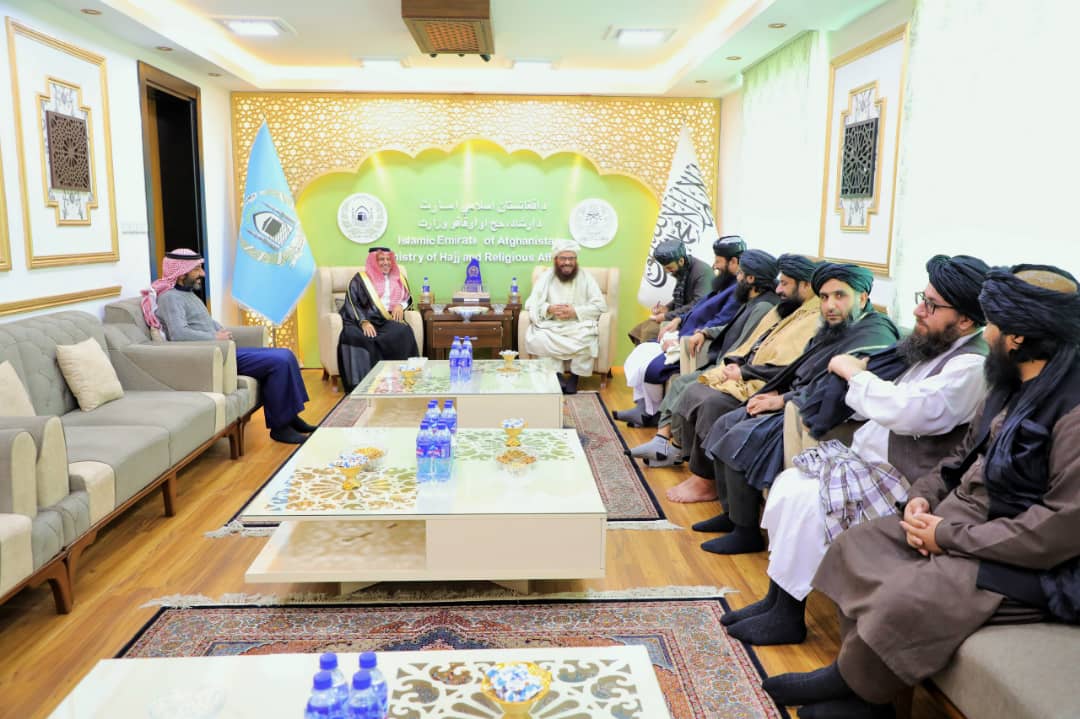 The Minister of MOHIA meets with the Saudi Ambassador in Kabul  