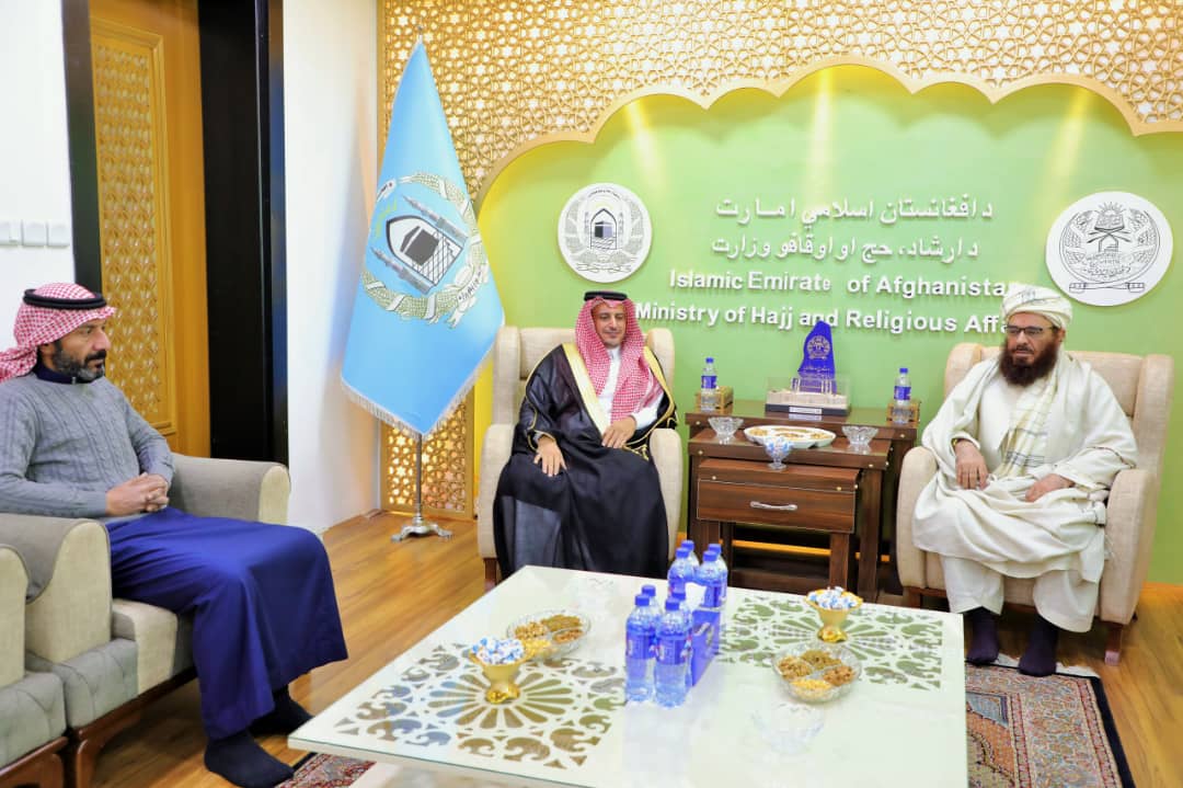 The Minister of MOHIA meets with the Saudi Ambassador in Kabul  