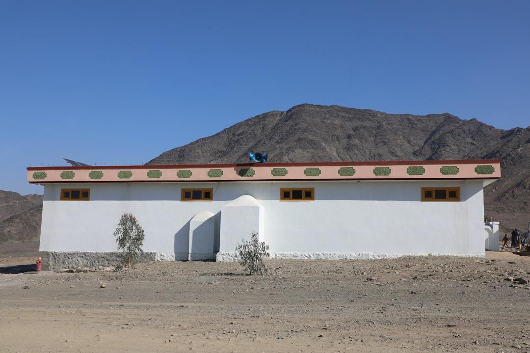 The Deputy Minister of the Ministry of MOHIA Inaugurates a New Mosque at the Torkham Omari Camp