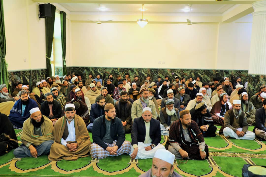 The Grand Central Mosque of the Village of Dowlatzai, Bagrami District, Kabul Province, was inaugurated