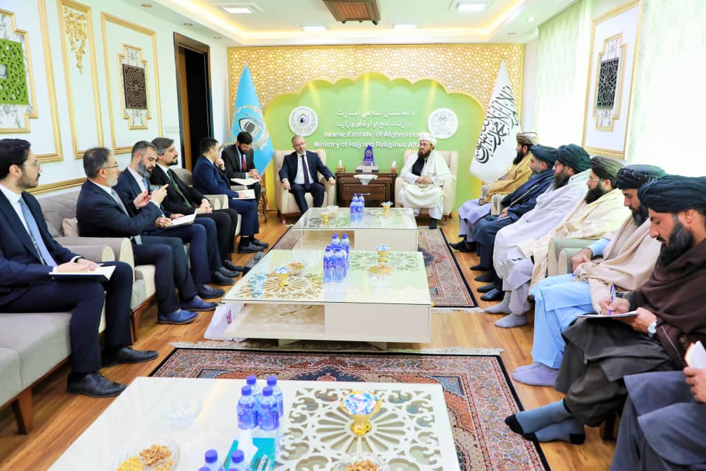 وزیر ارشاد، حج و اوقاف با هیئت بلند رتبه اداره امور دینی کشور ترکیه دیدار کرد