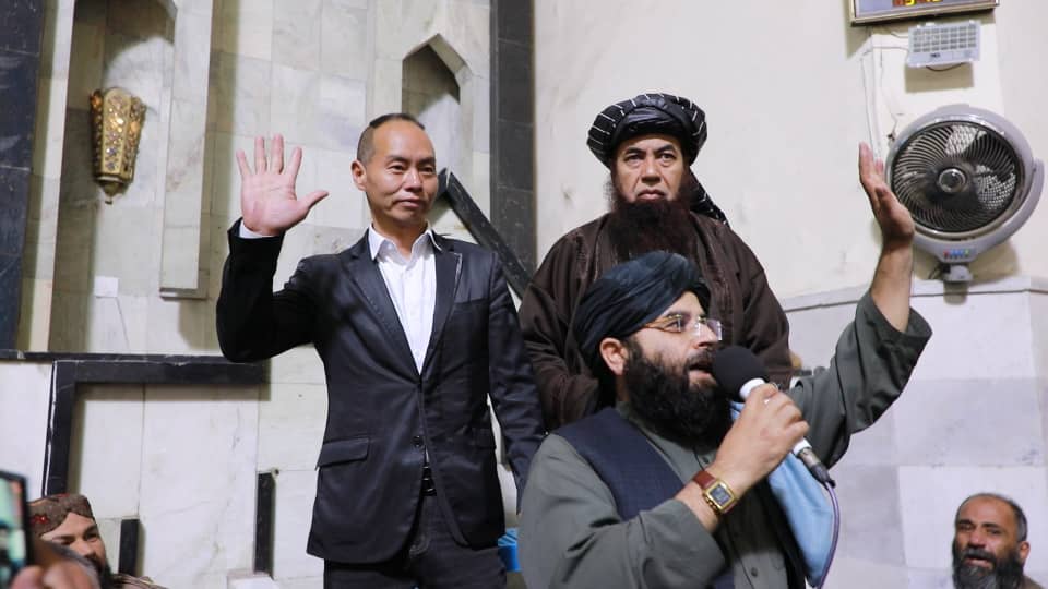 A Chinese National Embraced the Holy Religion of Islam in Kabul