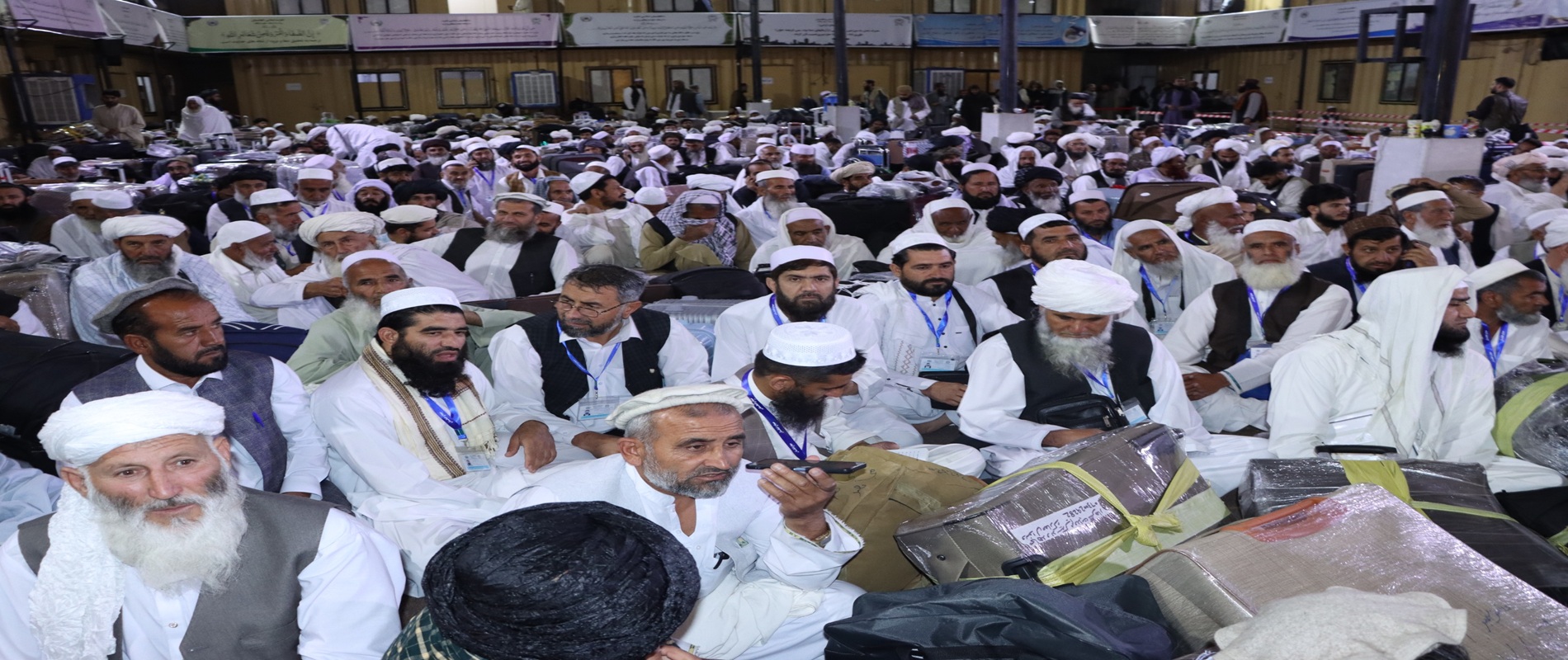 د ارشاد، حج او اوقافو وزارت لخوا سعودي عربستان ته د روان کال د حاجیانو د انتقال بهیر پیل شو