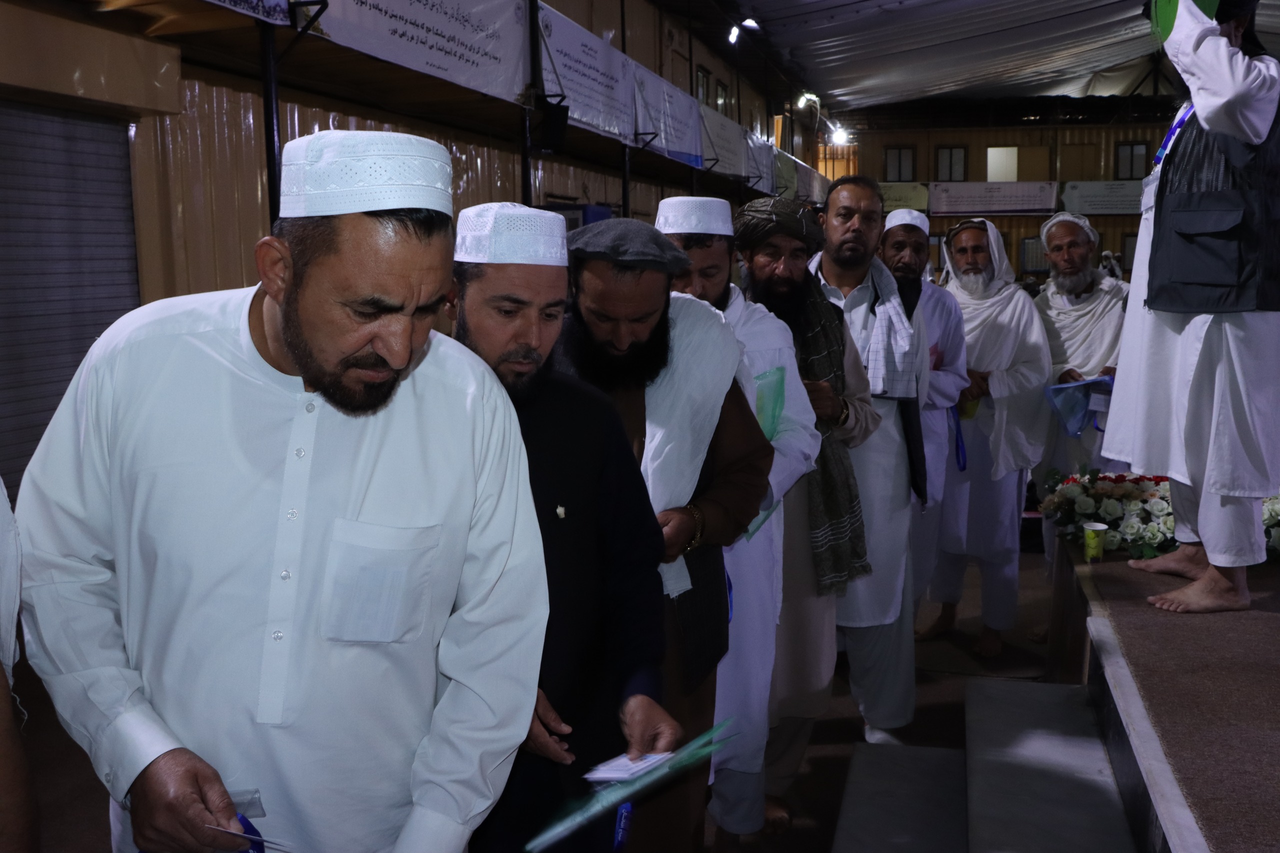 د ارشاد، حج او اوقافو وزارت لخوا سعودي عربستان ته د روان کال د حاجیانو د انتقال بهیر پیل شو